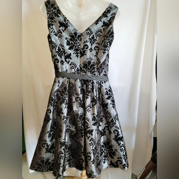 Black Collection Black Velvet  Cocktail Dress Sleeveless Small - Picture 15 of 16